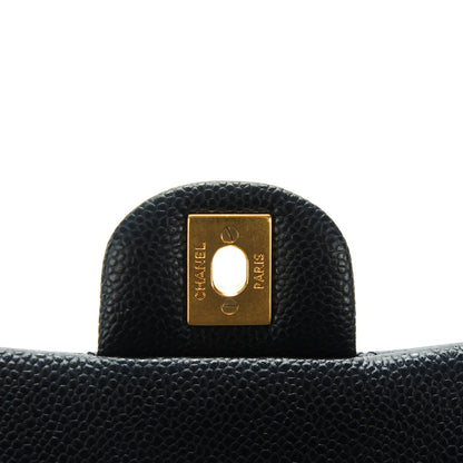 Chanel Caviar Quilted Mini Square Flap Navy 6 of 8