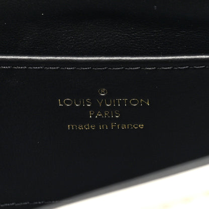 Louis Vuitton Lambskin Malletage Top Handle GO-14 MM White Black 7 of 10