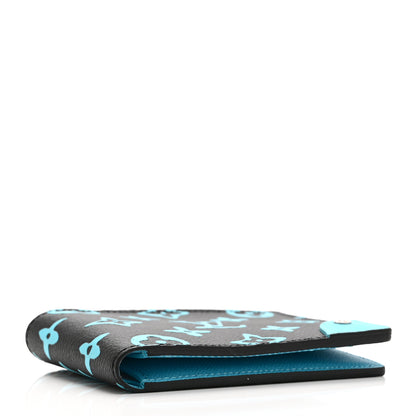 Louis Vuitton Monogram Playground Slender Wallet Black 4 of 9