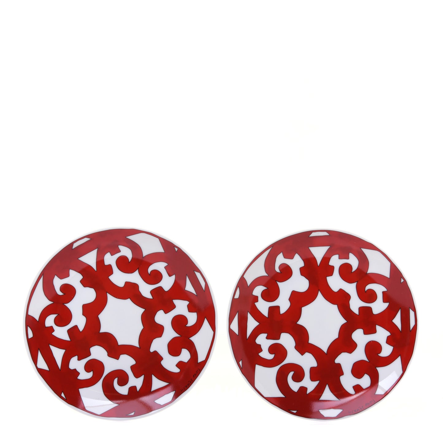 Porcelain Balcon du Guadalquivir Plate Set of 2