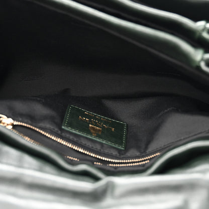 Lanvin Lambskin Quilted Medium Sugar Flap Shoulder Bag Bottle Green 6 of 14
