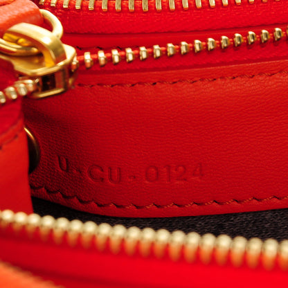Celine Lambskin Large Trio Crossbody Bright Orange 7 of 7