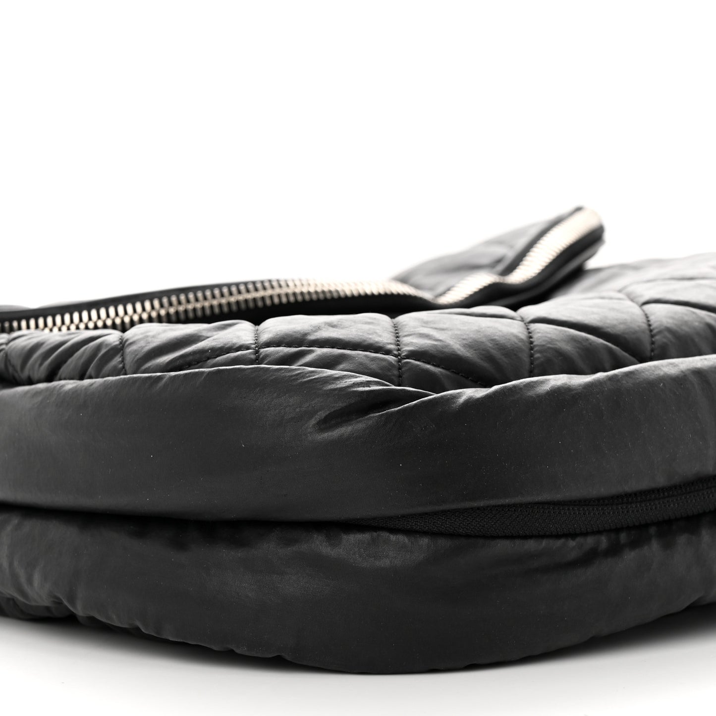 Nylon Quilted XL Coco Cocoon Messenger Black