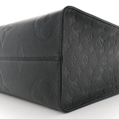 Louis Vuitton Empreinte Monogram Giant Onthego MM Black 9 of 10