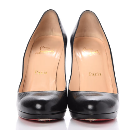 Christian Louboutin Kid Fifi 100 Pumps 38 Black 2 of 14