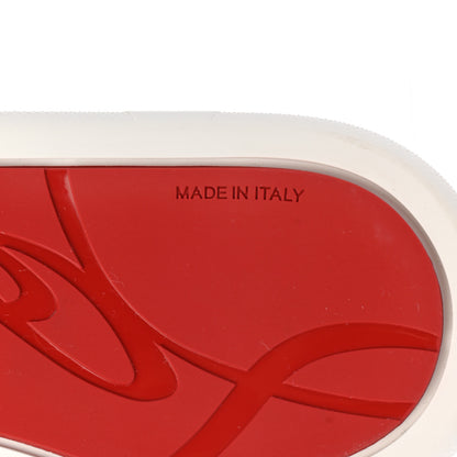 Christian Louboutin Calfskin Donna Studded Pool Fun Platform Flat Slide Sandals 41.5 Floride 6 of 10
