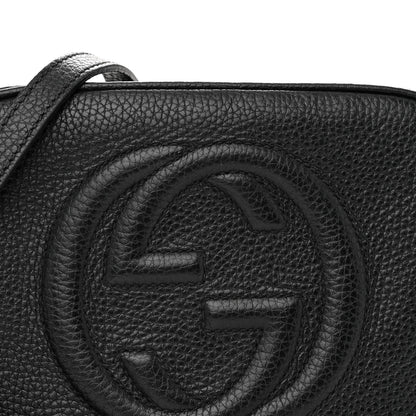 Gucci Pebbled Calfskin Small Soho Disco Bag Black 8 of 13