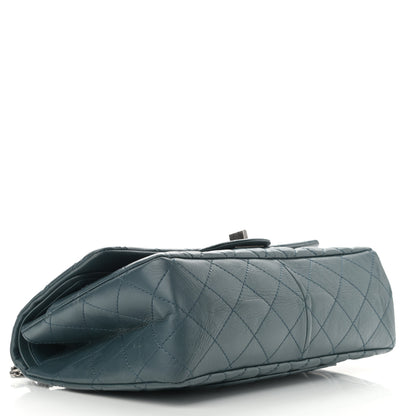 Chanel Aged Calfskin Quilted 2.55 Reissue 227 Green 4 of 16