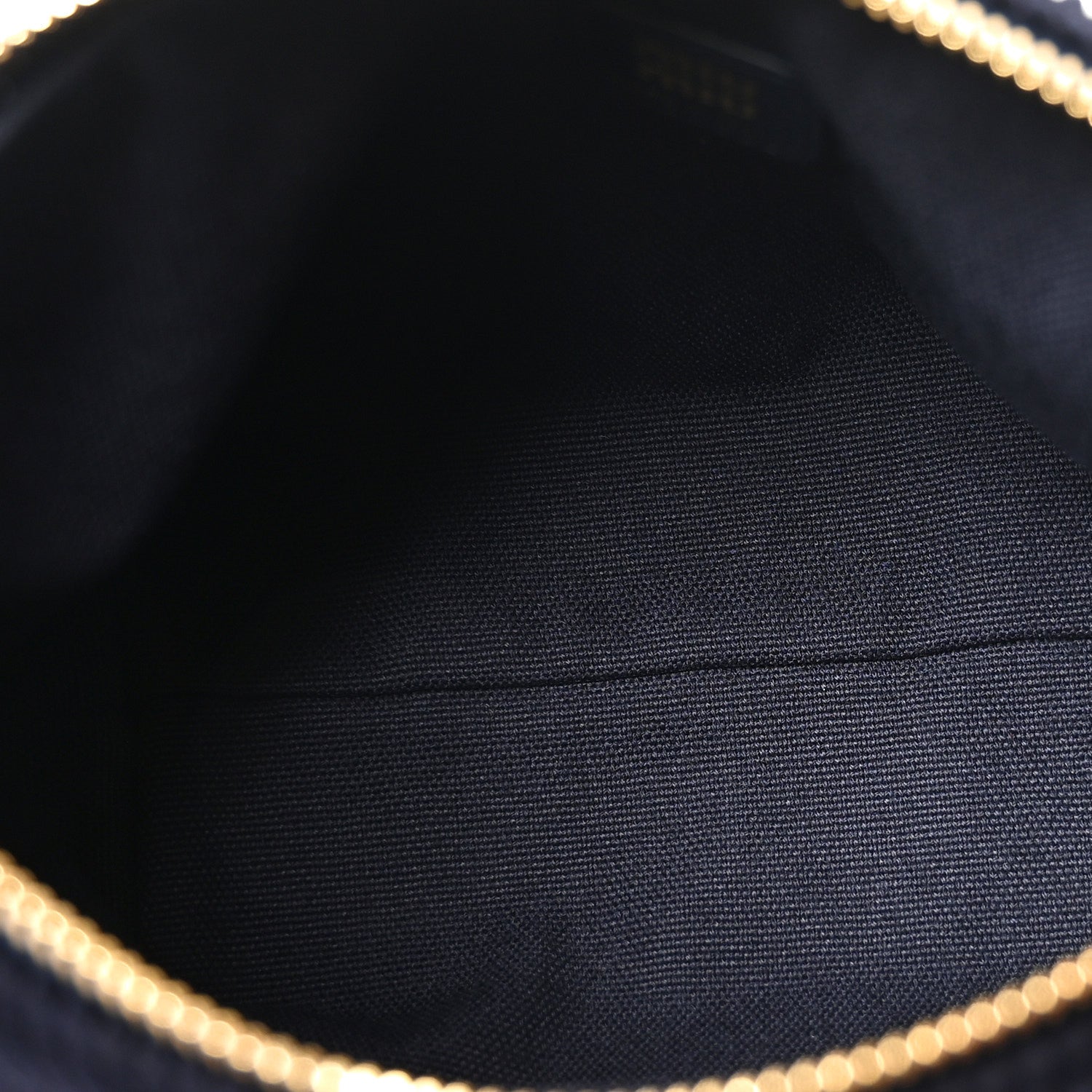 Miu Miu Velvet Pouch Bag Navy Amaranto 5 of 9