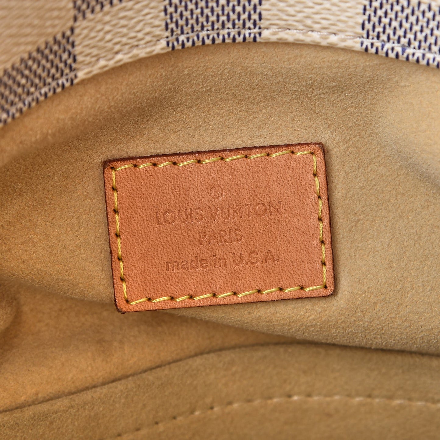Damier Azur Artsy MM