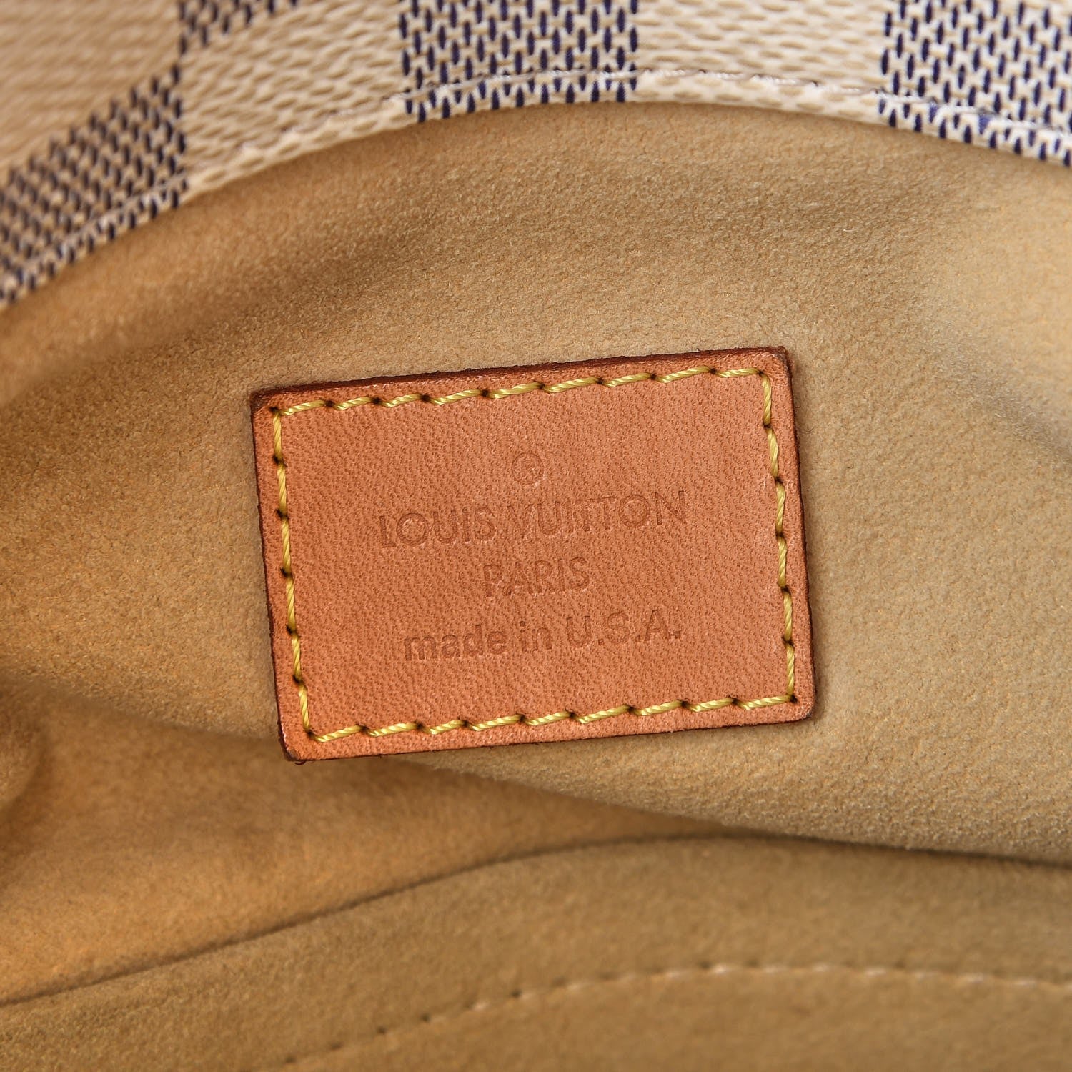 Louis Vuitton Damier Azur Artsy MM 6 of 8