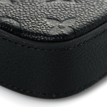 Louis Vuitton Empreinte Pochette Felicie Chain Wallet Black 11 of 12