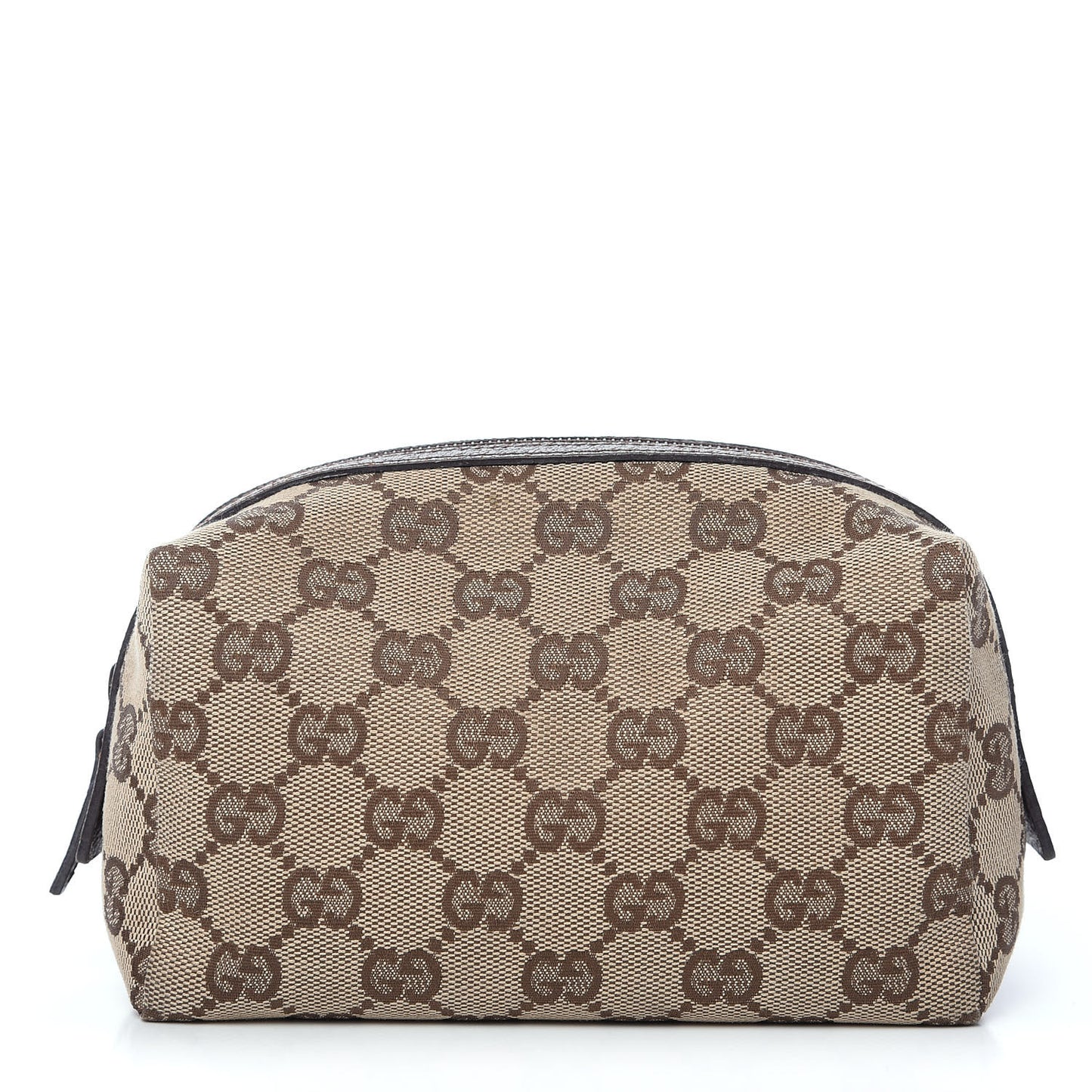 Monogram Large Cosmetic Case Brown