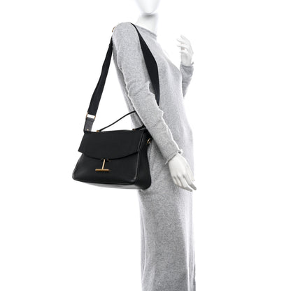 Tom Ford Calfskin Tara Top Handle Bag Black 2 of 18