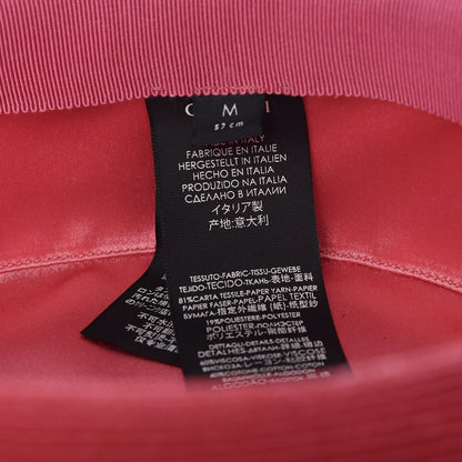 Gucci Straw Web Papier Wide Brim Hat M Green Red 6 of 9
