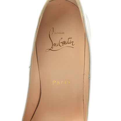 Christian Louboutin Patent So Kate 120 Pumps 37 White 6 of 13