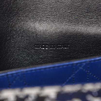 Christian Dior Tweed Medium Miss Dior Flap Black Blue 7 of 14