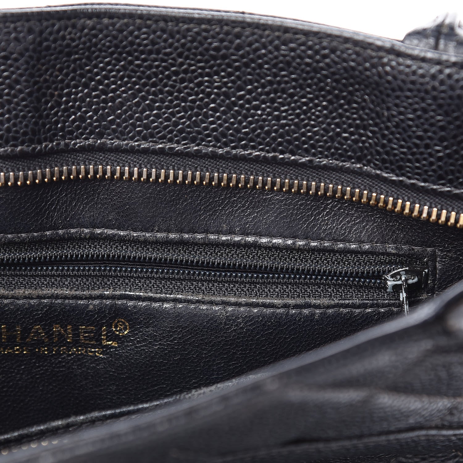 Chanel Caviar Quilted Medallion Tote Black 9 of 20