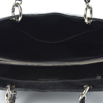 Chanel Caviar Quilted Grand Shopping Tote GST Black 6 of 9