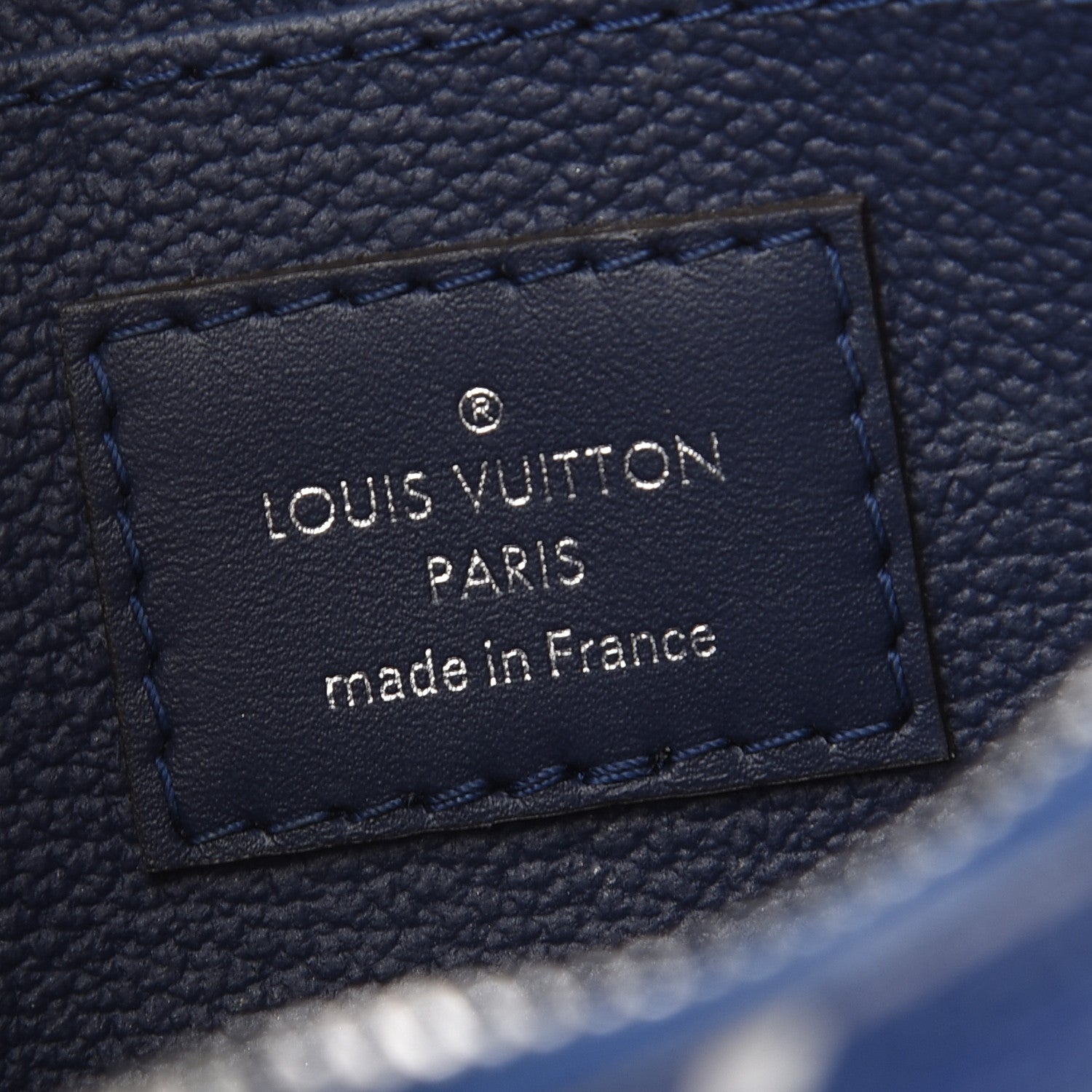 Louis Vuitton Monogram Giant Escale Cosmetic Pouch Blue 8 of 8