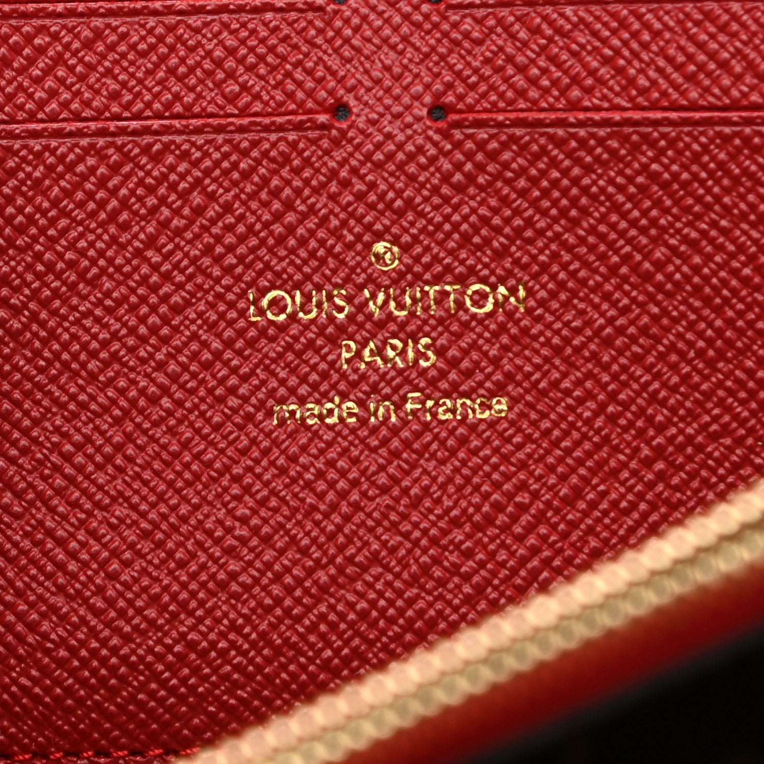 Louis Vuitton Monogram Retiro Zippy Wallet Cherry 7 of 9