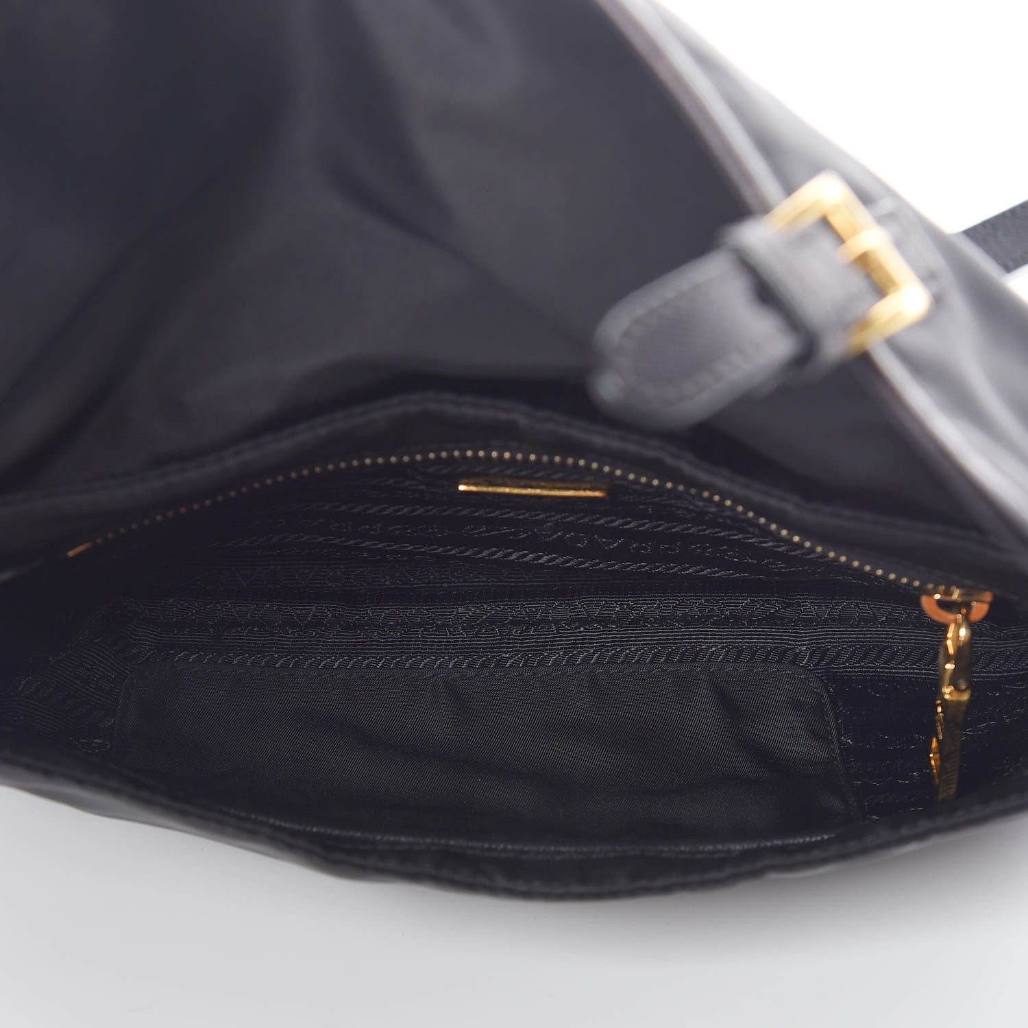 Prada Nylon Tessuto Saffiano Crossbody Black 5 of 13