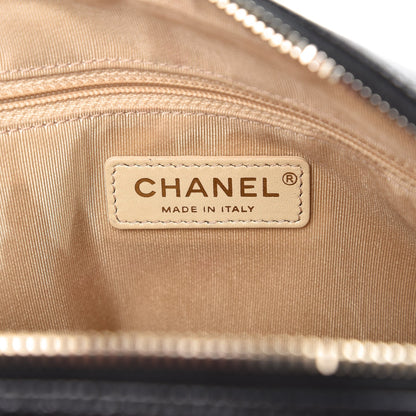 Chanel Caviar Quilted Small Carry Around Bowling Bag Black 6 of 9