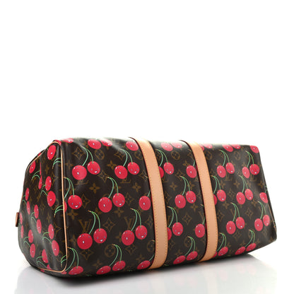 Louis Vuitton Monogram Cerises Keepall 45 4 of 8