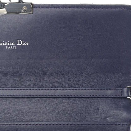 Christian Dior Patent Cannage Miss Dior Chain Wallet Purple 12 of 12