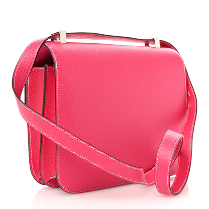 Hermes Epsom Constance 24 Rose Tyrien 3 of 10