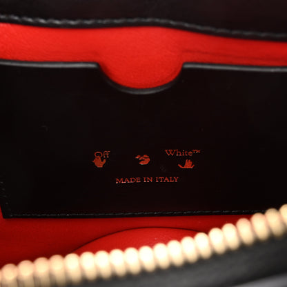 Off-White OFF WHITE Calfskin Burrow 22 Chain Bag Black 6 of 11