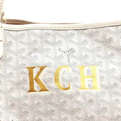 Goyard Goyardine Saint Louis GM White 6 of 8