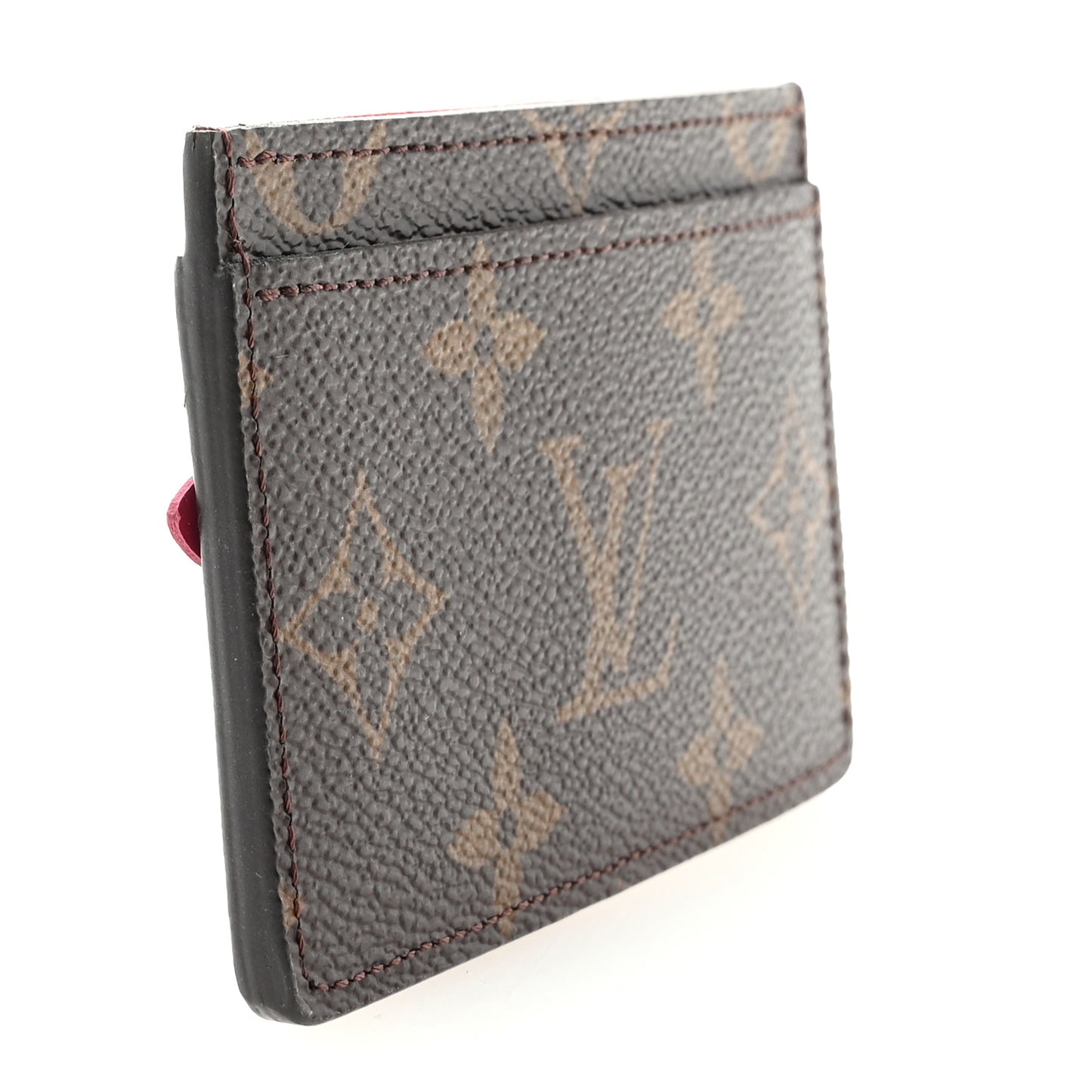 Monogram Lovely Birds Card Holder