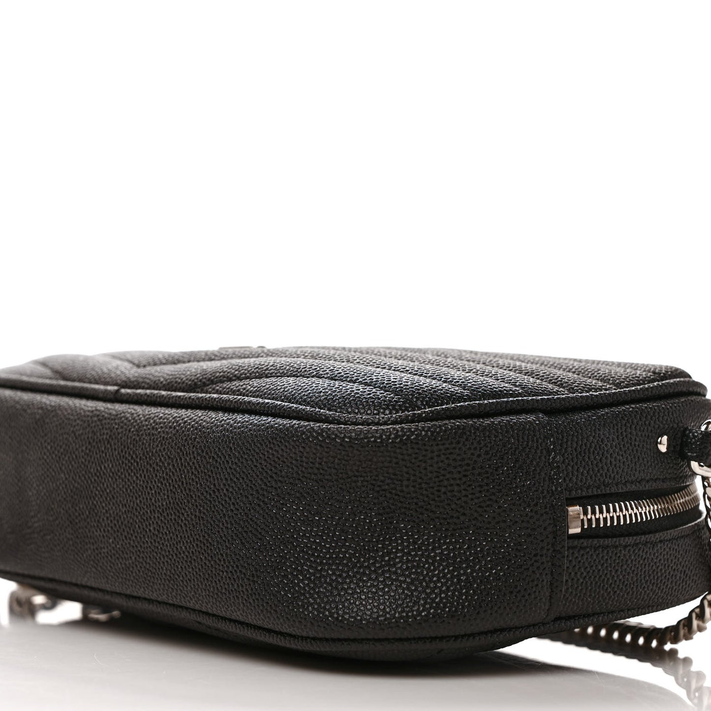 Grain De Poudre Matelasse Monogram Mini Lou Camera Bag Black