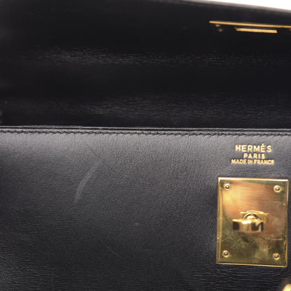 Hermes Box Kelly Sellier 32 Black 20 of 20