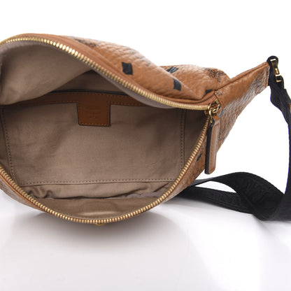MCM Visetos Small Fusten Belt Bag Cognac 5 of 8