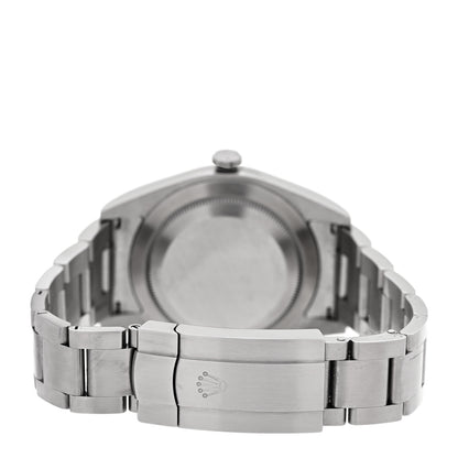 Rolex Stainless Steel 39mm Oyster Perpetual Watch Black 114300 3 of 5