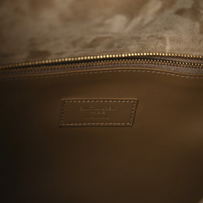 Saint Laurent Suede Large Le 5 A 7 Soft Hobo Golden Leaf 6 of 11