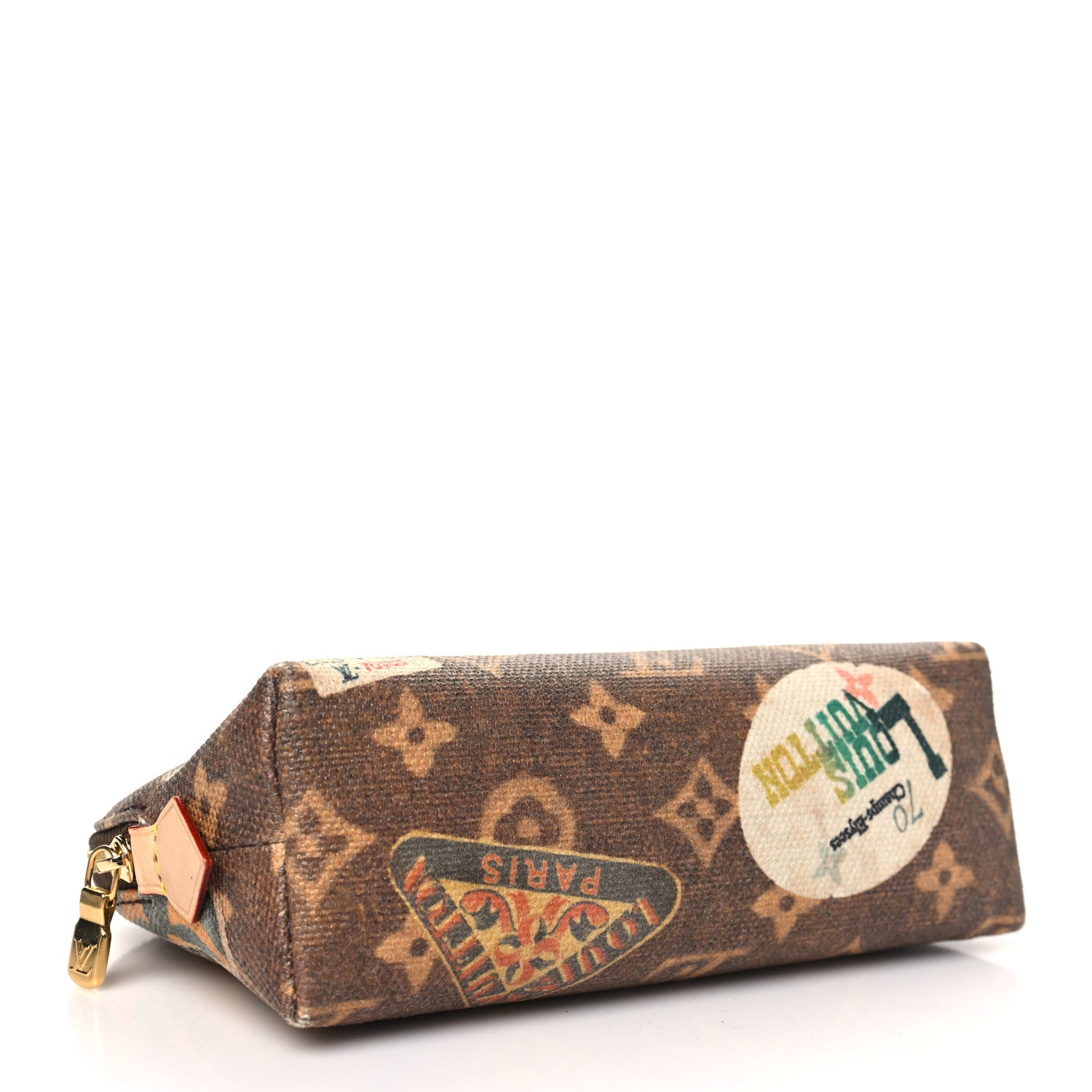 Louis Vuitton Monogram Flight Mode Cosmetic Pouch 4 of 9