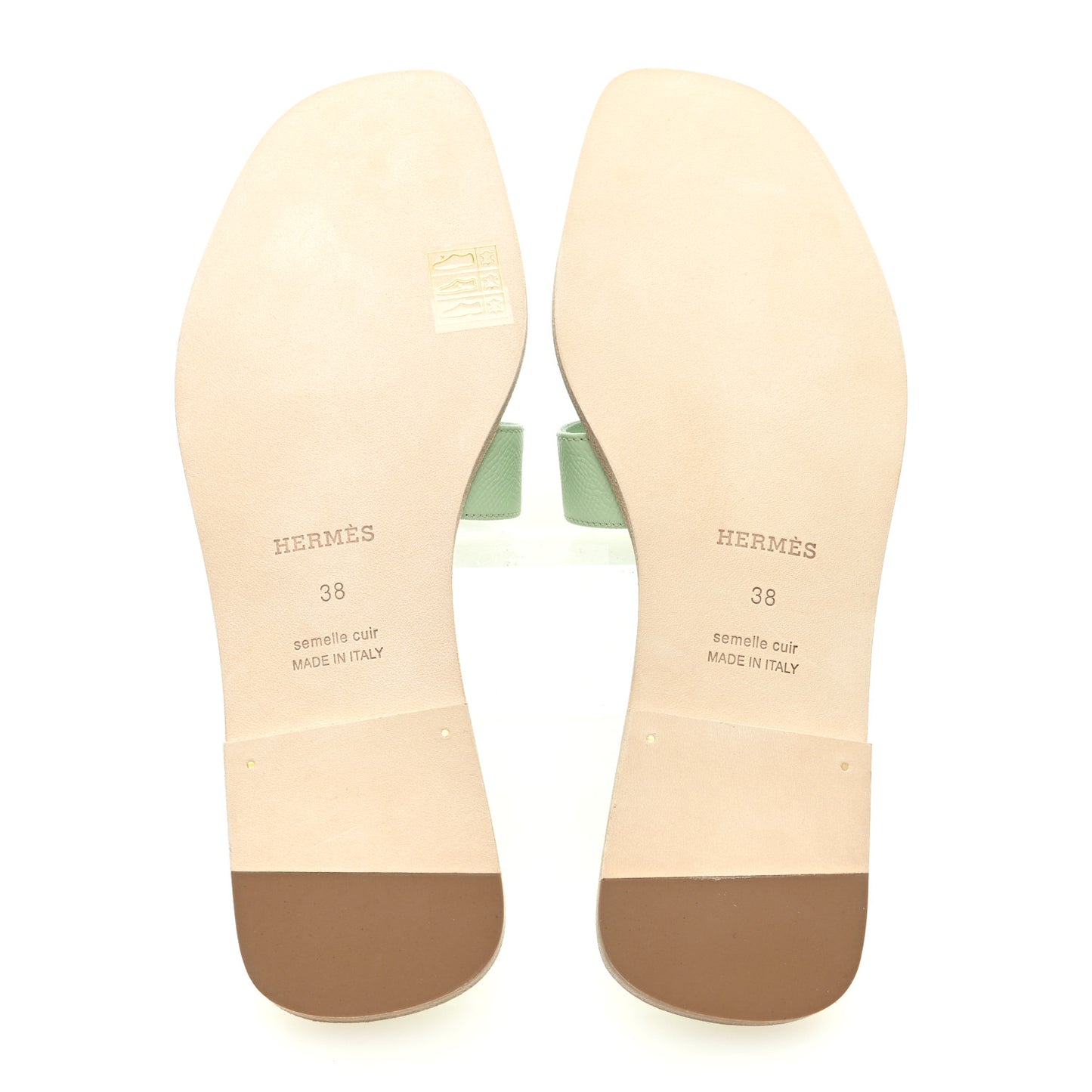 Epsom Oran Sandals 38 Vert Jade