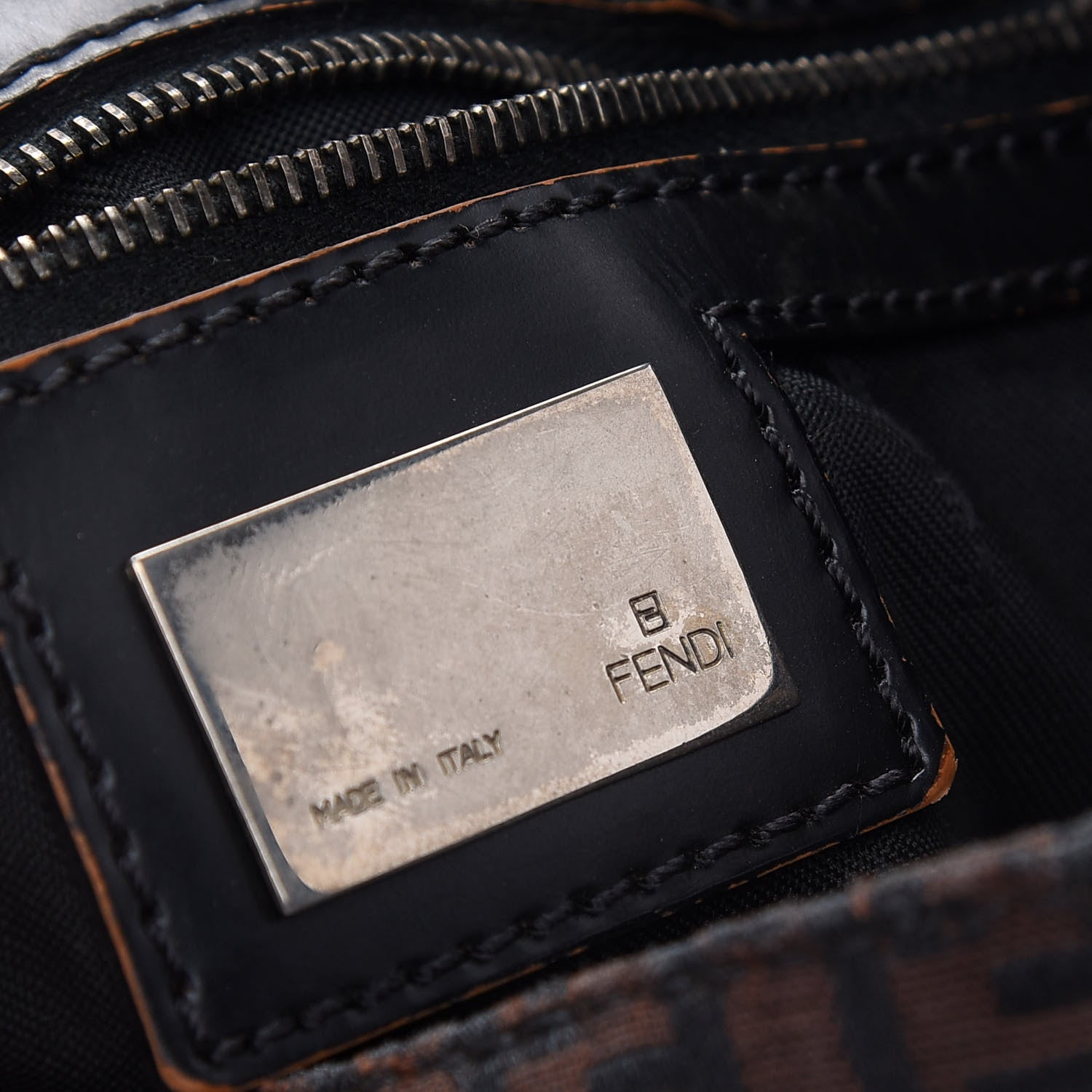 Fendi Zucchino Mama Baguette Tobacco 5 of 13