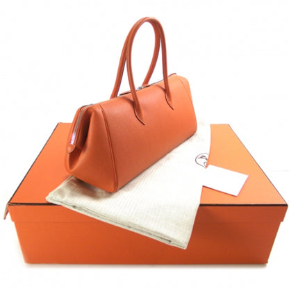 Hermes Veau Epsom Paris Bombay Orange 3 of 10