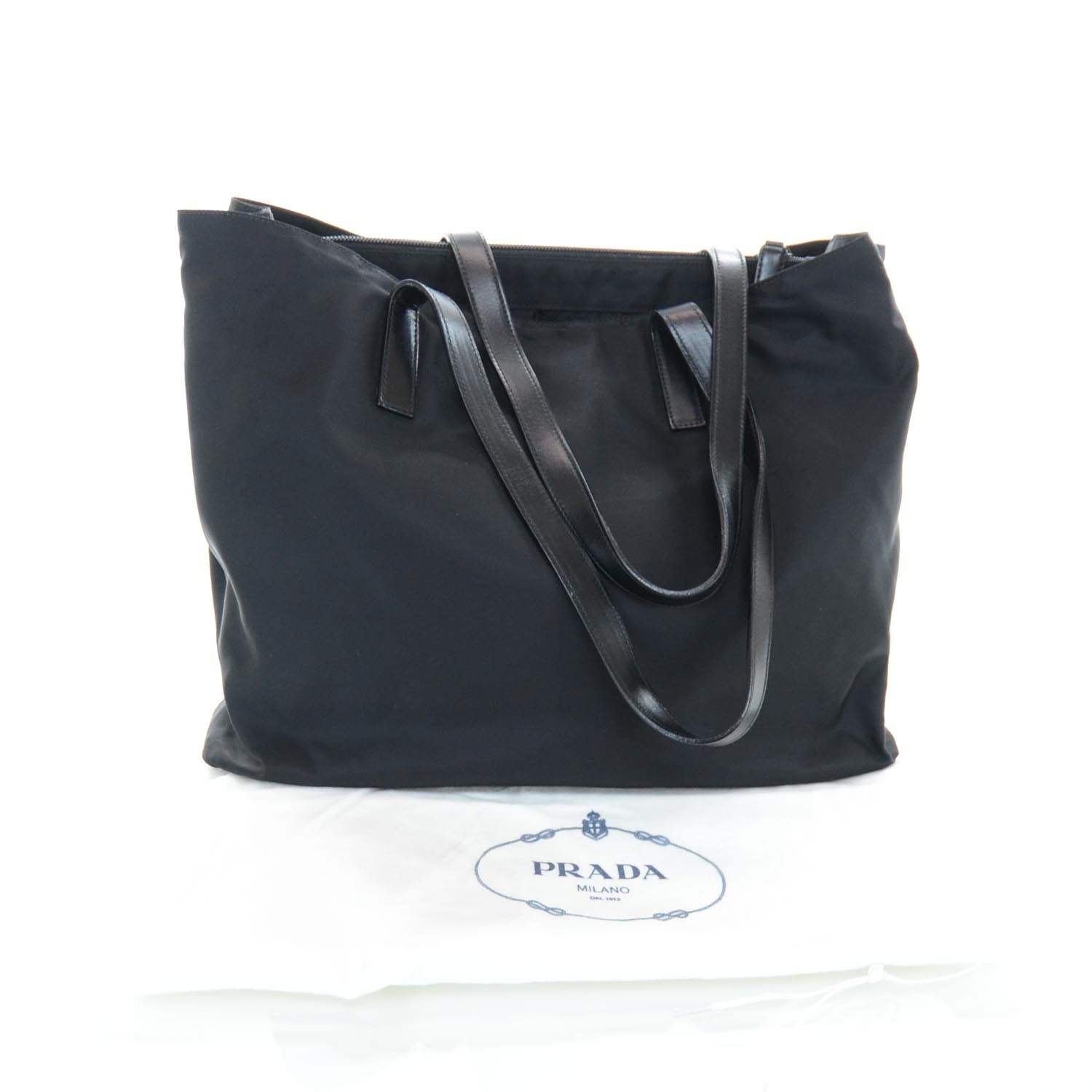 Prada Tessuto Nylon Tote Nero Black 3 of 9
