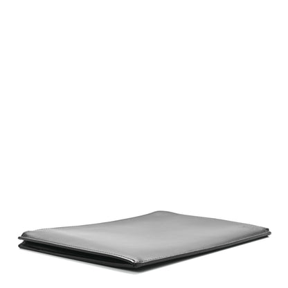 Louis Vuitton Calfskin Pochette Jules Zipped Clutch Black 4 of 12