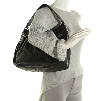 Gucci Guccissima Medium Sukey Hobo Black 2 of 7