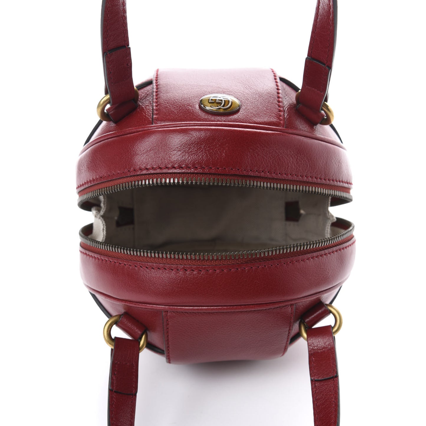 Piuma Lux Energy Mini Tifosa Basketball Shaped Shoulder Bag Romantic Cerise