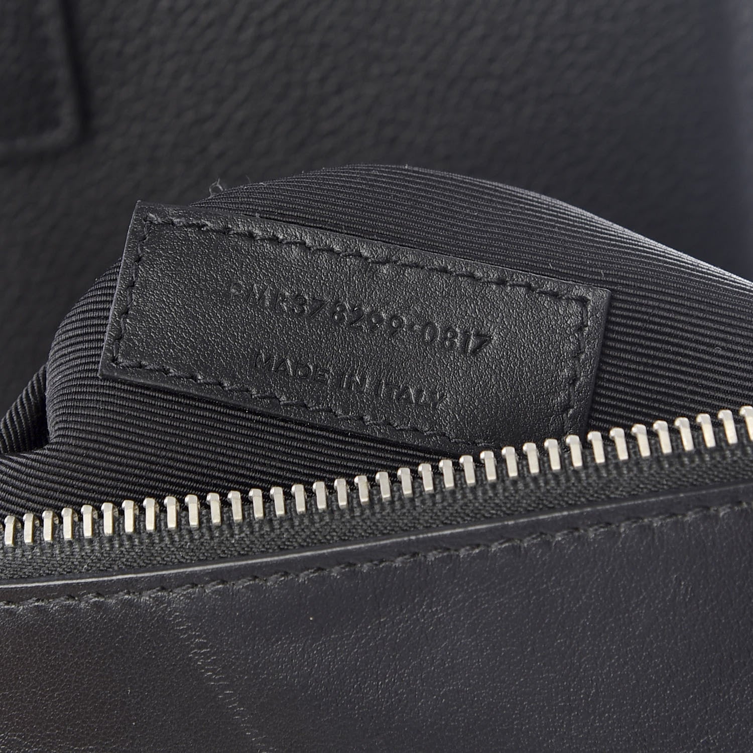 Saint Laurent Grained Calfskin Small Sac De Jour Black 9 of 11