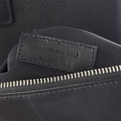 Saint Laurent Grained Calfskin Small Sac De Jour Black 9 of 11