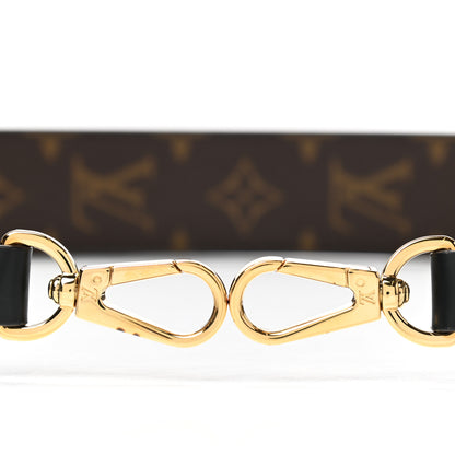 Louis Vuitton Monogram Printed Bandouliere Reversible Shoulder Strap 5 of 5