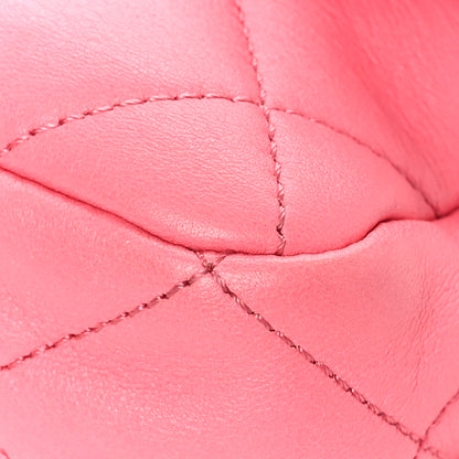 Chanel Lambskin Quilted Mini Funky Town Flap Pink 9 of 9